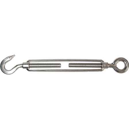 Tenditore ad Occhio e Gancio Inox 6 mm - 2