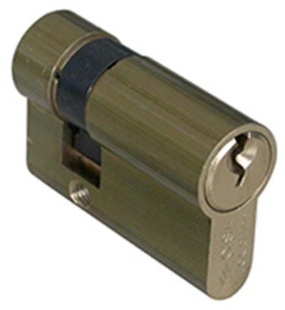 Mezzo Cilindro Sagomato 08031 Logo Ottone Chiavi 3 mm 40 30 con 10 - 2