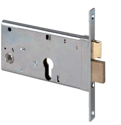 Serratura Metallo Infilare 44360 Cisa B.q Zinc F.mm 16 F.sagom M2 8210570 - 2