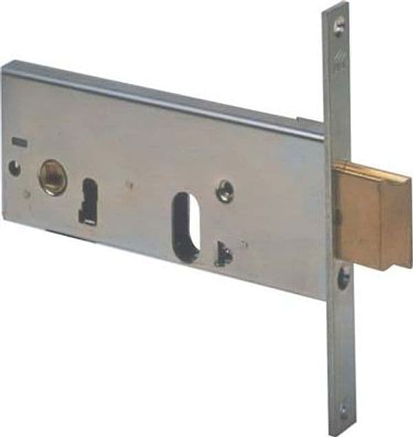 Serratura Metallo Infilare 44155 Cisa B.q Z F.mm 16 F.ov M2 con Scr H.mm 64 - 2