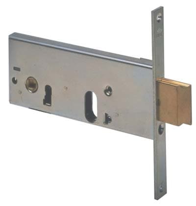 Serratura Metallo Infilare 44155 Cisa B.q Z F.mm 16 F.ov M2 con Scr H.mm 64 - 2
