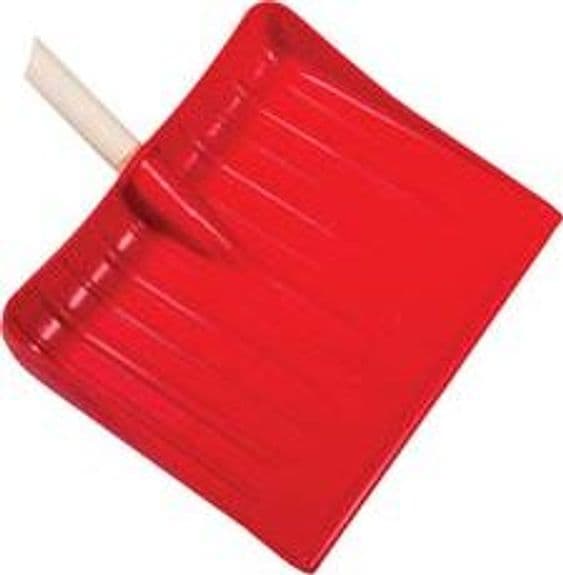 Pala in Polipropilene per Neve e Granaglie Rossa 45 CMX38H, 900 g 2 Pezzi