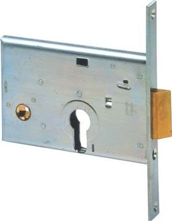 Serratura Metallo Infilare 44145 Cisa B.q Zinc F.mm 16 F.sagom M1 con Scr