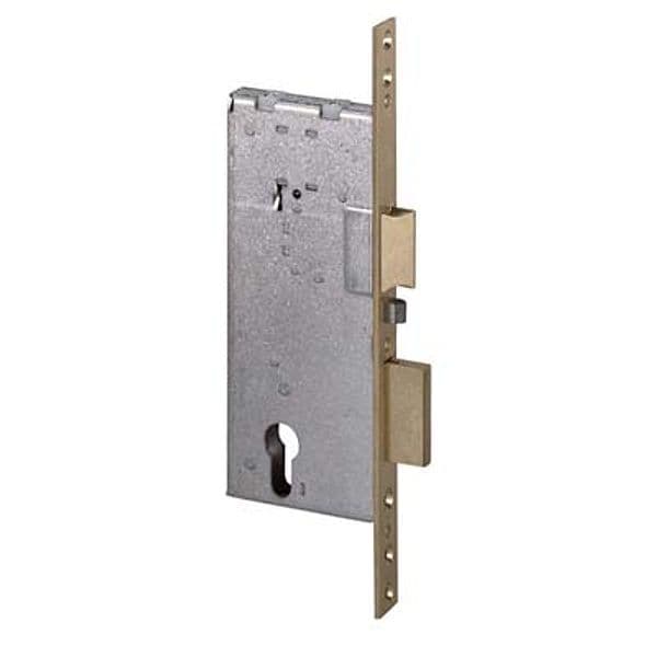 Serratura Legno Infilare Elettrica 12011 Cisa B.q Ott. Satinato 8211189
