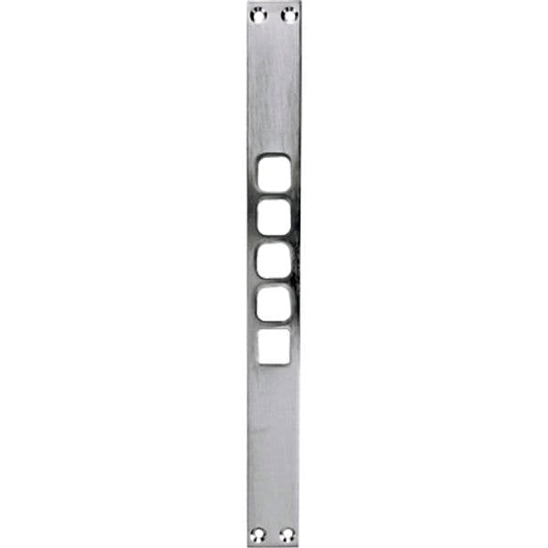 Contropiastra 49G Cr Zincata 2751 367 x 35 mm H 3 mm Int 28 mm 3 Pezzi