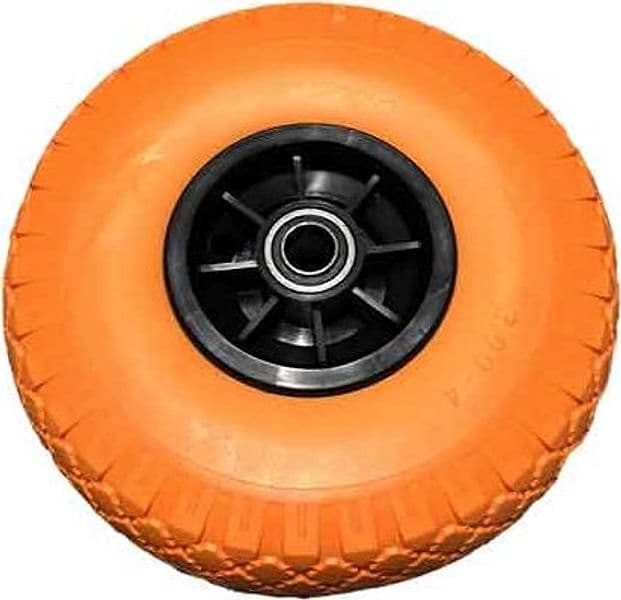 Ruota in Poliuretano per Carrelli con Disco in Plastica Portata 120 kg - 2