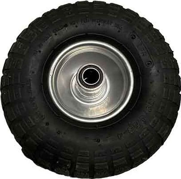 Ruota Pneumatica per Carrelli con Disco in Acciaio Ideal Portata 150 kg - 2