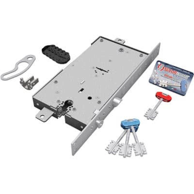 Serratura Metallo Applicare 2441 Securemme Dm con F.sagom M4 Tripl con Scr - 2