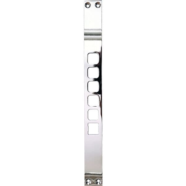 Contropiastra 49C Cr Zincata 367 x 35 mm H 3 mm Int 28 mm 3 Pezzi