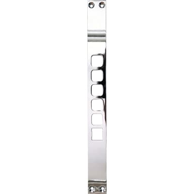 Contropiastra 49C Cr Zincata 367 x 35 mm H 3 mm Int 28 mm 3 Pezzi - 2