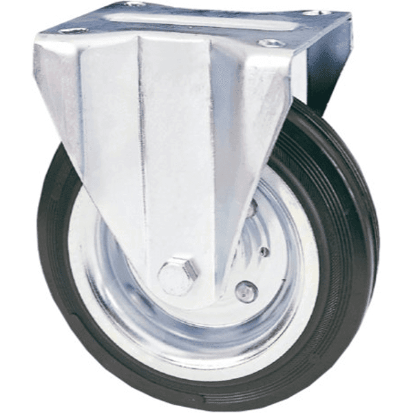 Ruota Industriale Fissa Ideal Star 80 mm Portata 60 kg - 2