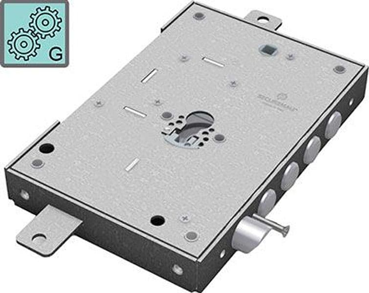 Serratura Metallo Applicare 2651 Securemme F.sagom M3 Tripl con Scr 8211754