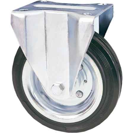 Ruota Industriale Fissa Ideal Star 100 mm Portata 80 kg - 2