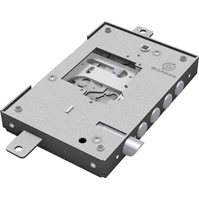 Serratura Metallo Applicare Nuda 2500 Securemme S Cuore Tripl 8211760 - 2