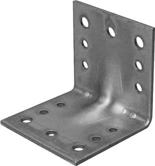 Piastra ad Angolo Pesante 363 60 x 65 mm 50 Pezzi – Autres