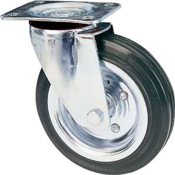 Ruota Industriale Girevole Ideal Star 200 mm Portata 200 kg - 2