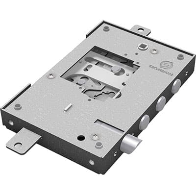 Serratura Metallo Applicare Nuda 2500 Securemme S Cuore Tripl con Scr Ip.mm - 2