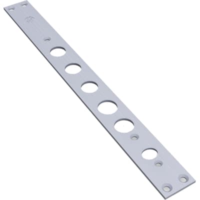 Frontale Serratura FR2530 a 28 Securemme Inox I.mm 28 per 2431 2681 - 2