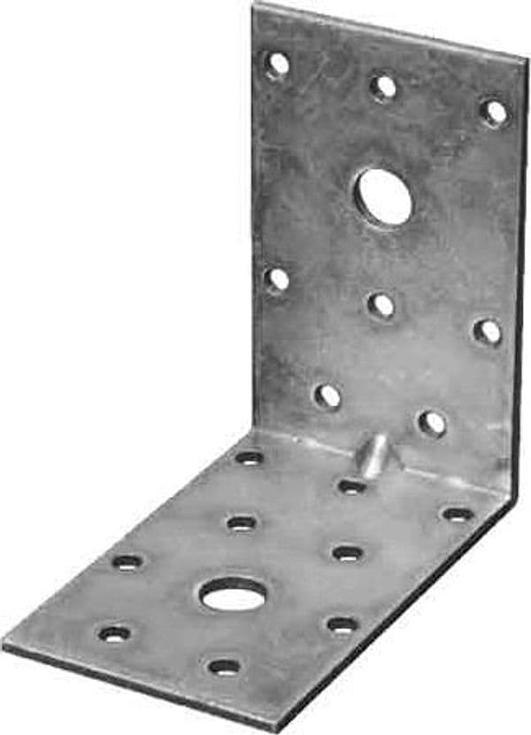 Piastra ad Angolo Pesante 60 x 50 mm 50 Pezzi – Autres