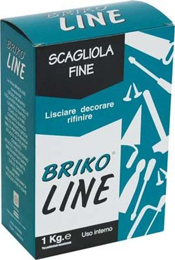 Gesso Scagliola Briko Line 1 kg 12 Pezzi - 2
