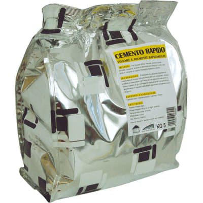 Cemento Grigio Presa Rapida Briko Line 5 kg 5 Pezzi - 2