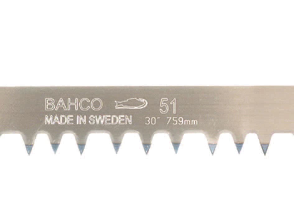 Lame in Acciaio Temprato Denti Continui per Segoncino 61 cm (51 24 B) Bahco - 2