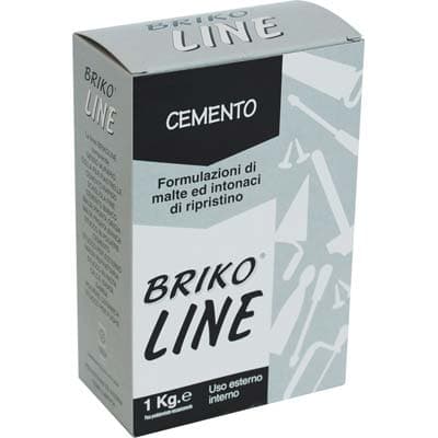 Cemento Grigio Briko Line 1 kg 12 Pezzi - 2