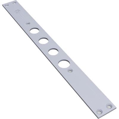 Frontale Serratura FR2500 a 37 Securemme Inox I.mm 37 per 2401 2651 - 2