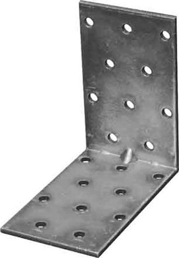Piastra ad Angolo Pesante 8 x 3 60 x 50 mm 50 Pezzi – Autres