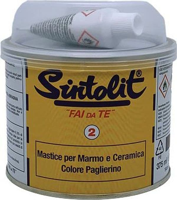 Stucco Marmo Fai da Te Sintolit Paglierino Ml 375