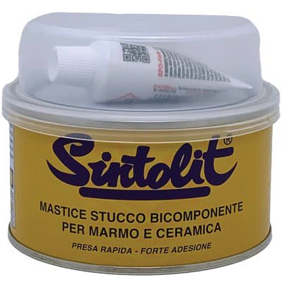 Stucco Marmo Verticale Sintolit Bianco 175 ml 2 Pezzi - 2