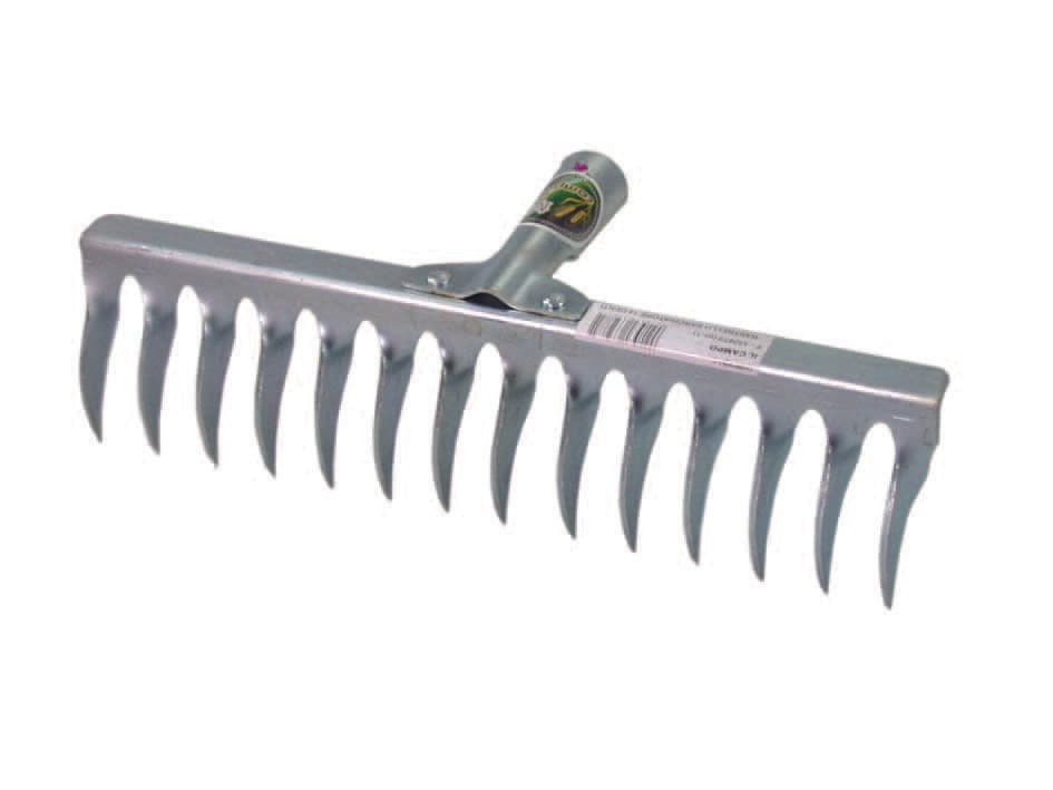 Rastrello Sarchiatore Pesante 16 Denti Il Campo 2 Pezzi - 2