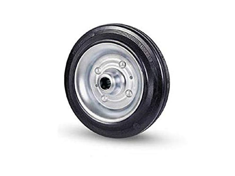 Ruota Gomma Nera 112 Avo X40 Ø 160 mm 2 Pezzi – Valsecchi