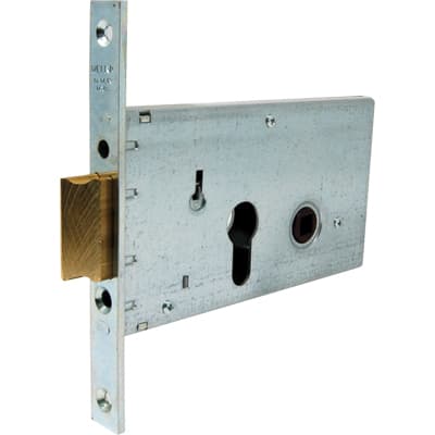 Serratura Metallo Infilare 121 Welka B.q Zinc F.mm 16 F.sagom M1 con Scr - 2