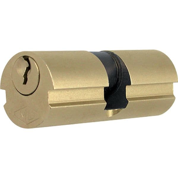 Cilindro Tondo 020 Mg Ottone Chiavi 3 D.mm 22 L.mm 56 28 con 28 - 2