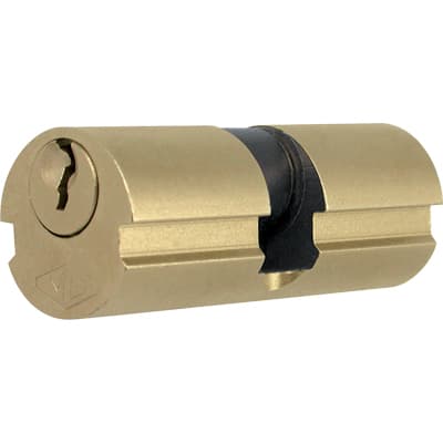 Cilindro Tondo 020 Mg Ottone Chiavi 3 D.mm 22 L.mm 56 28 con 28 - 2