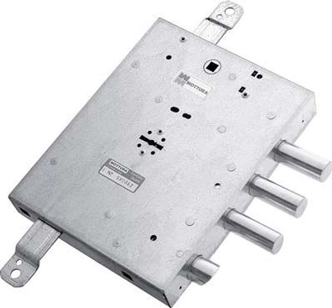 Serratura Metallo Applicare 89R571 Gardesa Mottura Dm M4 Tripl con Scr