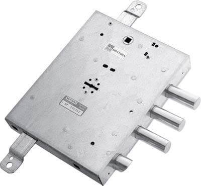 Serratura Metallo Applicare 89R571 Gardesa Mottura Dm M4 Tripl con Scr - 2