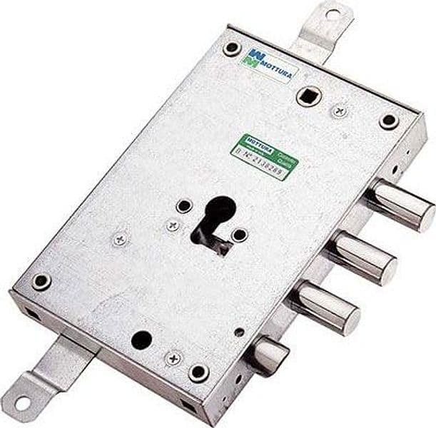 Serratura Metallo Applicare 85571 Mottura F.sagom M2 Tripl con Scr 8214515