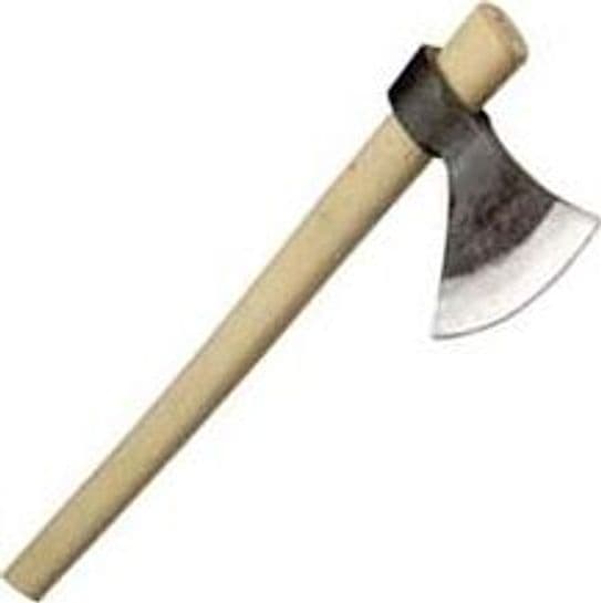 Scure Tipo Trento Rinaldi ART.307 Misura 2 700 g Manico in Legno 62 cm - 2
