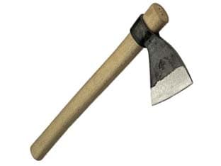 Scure Tipo Genova Rinaldi ART.314 Misura 00 400 g Manico in Legno 45 cm - 2