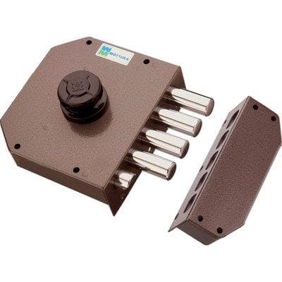Serratura Legno Applicare 30611 Mottura C.pompa M4 con Scr con Pomolo E.mm - 2