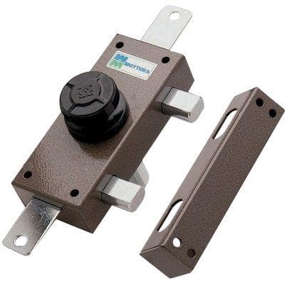 Serratura Legno Applicare 34329C10 Mottura C.europeo M2 con Pomo Triplice - 2