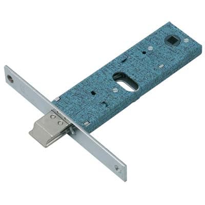 Serratura Metallo Infilare 790 Omec B.q Nich F.mm 22 F.ovale M1 con Scr - 2