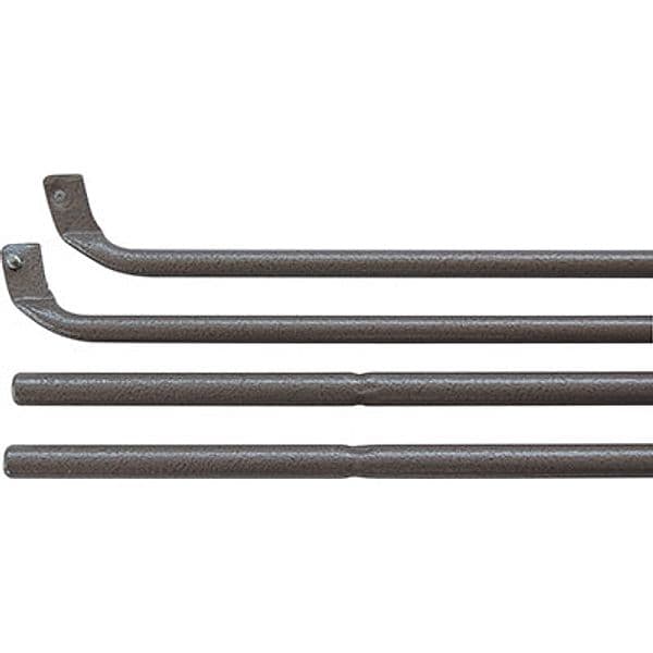Aste per Serratura Esterne 91 a 01 Cr 18 mm 2 Pezzi