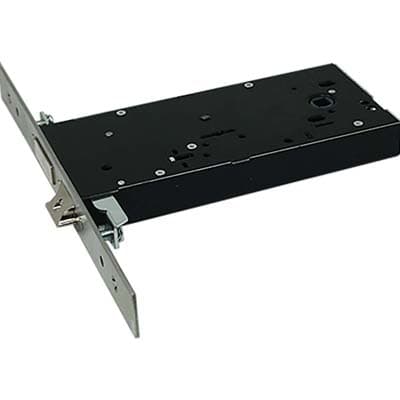 Serratura Metallo Infilare 5960 Omec B.q Inox F.mm 25 Dm M4 Tripl con Scr - 2