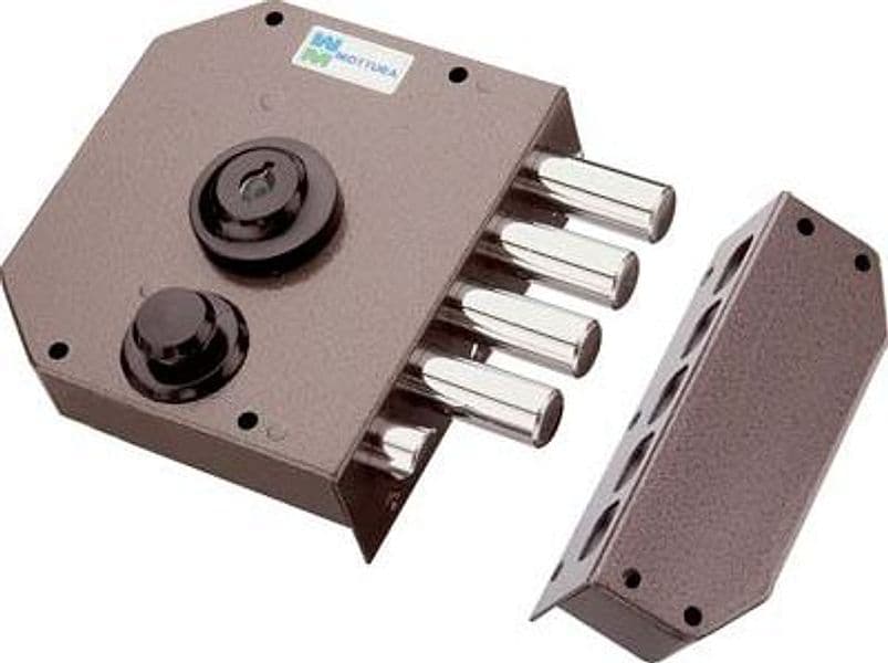 Serratura Legno Applicare 30610 Mottura C.pompa M4 con Scr E.mm 63 Dx - 2