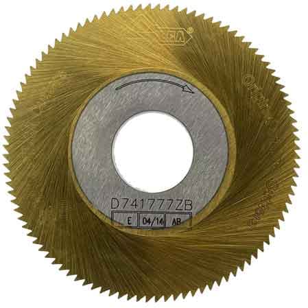 Fresa di Ricambio per Duplicatrice D741777ZB Silca 80 x 1,5 x 22 mm Z100 - 2