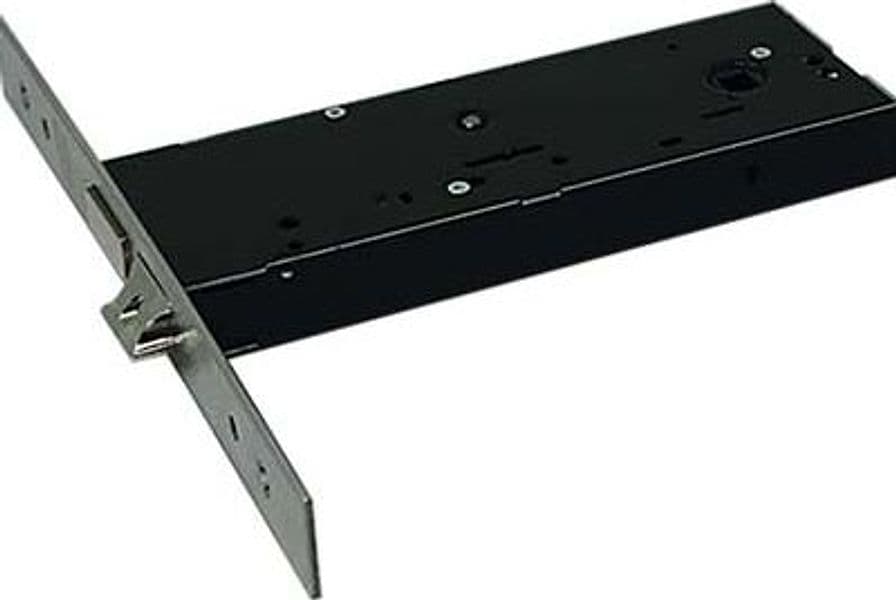 Serratura Metallo Infilare 5940 Omec B.q Inox F.mm 25 Dm M4 con Scr H.mm 64 - 2