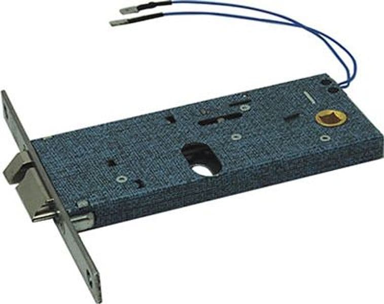 Serratura Metallo Infilare Elettrica 888 Omec B.q Nich F.mm 16 F.ovale M1 - 2